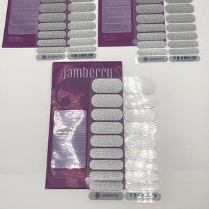 Jamberry, Diamond Dust Sparkle, Full Sheets x3